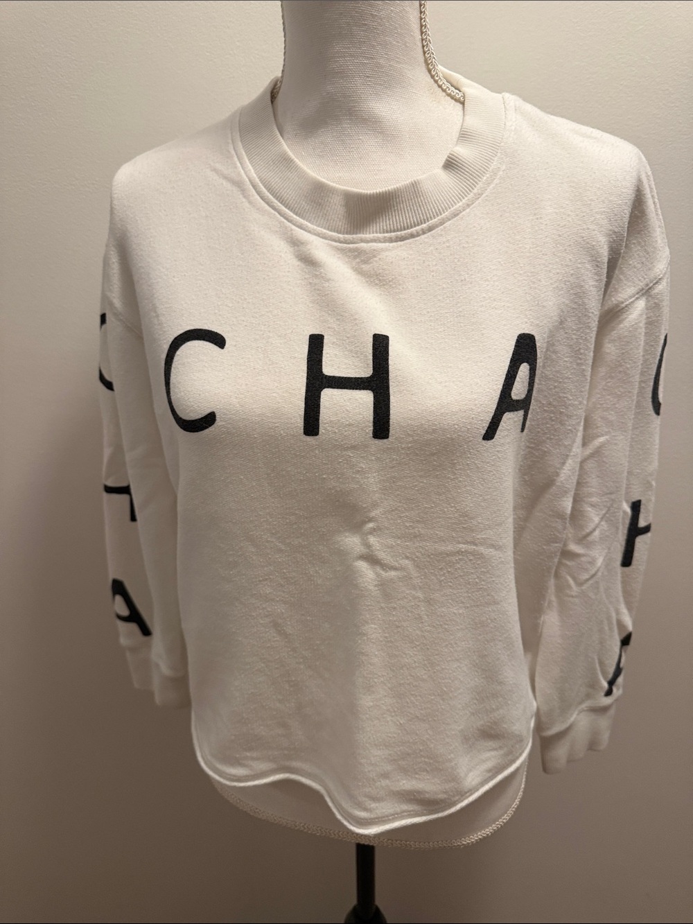 White Graphic Crewneck Sweatshirt - mile(s) by Madewell